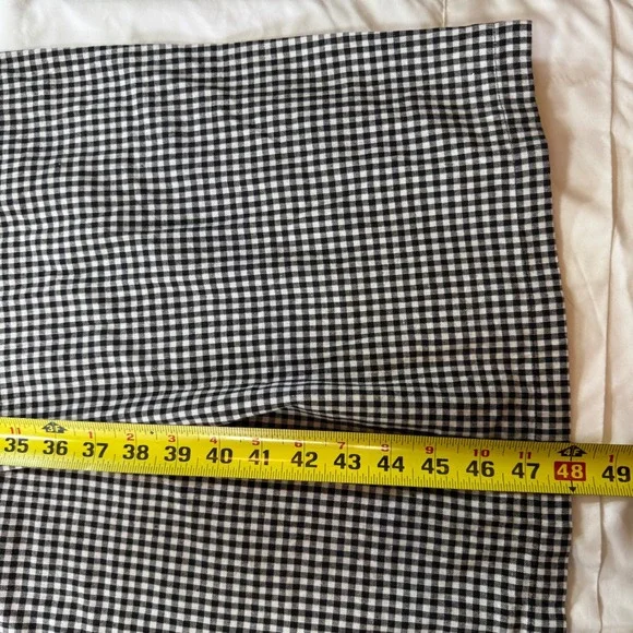 Vintage Bryn Connelly Gingham Embroidered Cotton Midi Dress M Cottagecore Boho - Picture 5 of 7